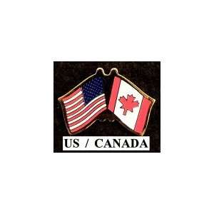  United States Canada Friendship Flag Lapel Pin Everything 