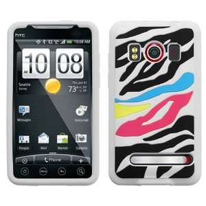   /White Pastel Skin Cover For HTC EVO 4G Cell Phones & Accessories