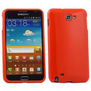  Orange Soft TPU Gel Case Cover For Samsung Galaxy Note 