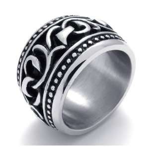   Steel Ring for Mens Jewelry Items & Style Size 11: CET Domain: Jewelry