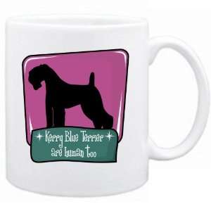  New  Kerry Blue Terrier Are Human Too ! Retro  Mug Dog 