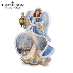  Thomas Kinkade Winter Angels Of Light Figurine Collection 