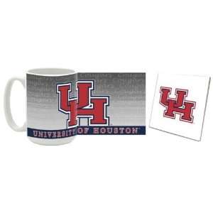  Houston Mug & Coaster Gift Box Combo Houston Cougars 