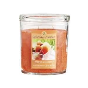 Set of 2 Grapefruit & Wheatgrass Scented Jar Candles 22oz by Colonial 