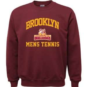  Brooklyn College Bulldogs Maroon Youth Mens Tennis Arch 