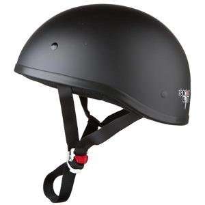  Skid Lid Original Solid Helmet   2X Large/Flat Black Automotive