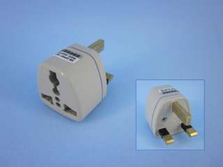 pin Plug Universal AC Power Travel Adapter For UK  