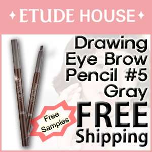   ] EtudeHouse Drawing Eye Brow Pencil #5 Grey Gray CosmeticLove  