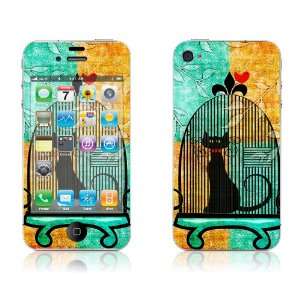 Bad Kitty   iPhone 4/4S Protective Skin Decal Sticker