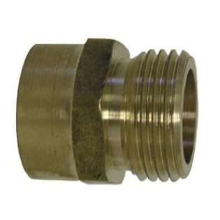Watts A 668 Brass Garden Hose Adapter, 3/4 Inch x 1/2 Inch FPT at 