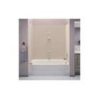 Swanstone Classics Five Panel Bath Tub Wall System   Finish Tahiti 