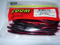ZOOM FINESSE RED SHAD Soft Bait (WORM)  