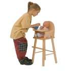 Steffy Wood Products Ervin Doll High Chair Toy