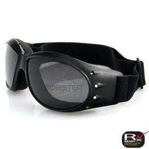  Zan Headgear Reflective Cruiser Goggles Black/Smoke Lens 