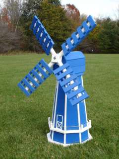 ft. Poly Dutch Windmill (Blue with WhiteTrim)  