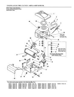 SIMPLICITY Tractor Transmission/belt/carrier Parts  Model 1693102 