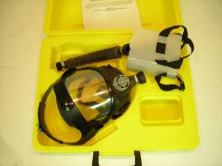 Willson 6600 Series Chin Style Gas Mask Assembly  