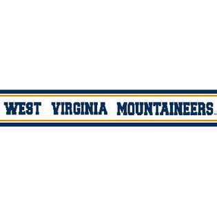 West Virginia University   Mountaineers   Wallpaper Border  NCAA West 