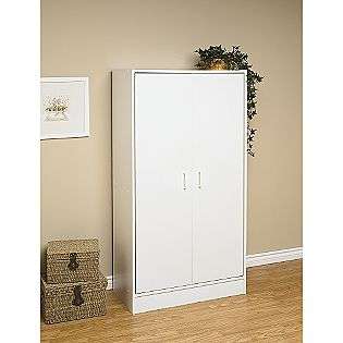 59 3/4H x 30W x 15 3/4D 2 Door Storage Cabinet   White  Orion For 