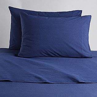   Flannel Navy Sheet Set  Cannon Bed & Bath Bedding Essentials Sheets