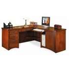 Kathy Ireland Home Mission Pasadena Desk with Right Computer Return 