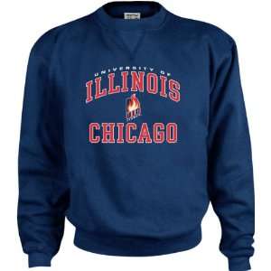 Illinois Chicago Flames Perennial Crewneck Sweatshirt 