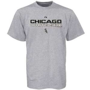 Mens Chicago White Sox Ash Series Sweep Tshirt:  Sports 