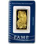 pamp suisse 2.5 gram gold bar,with serial number/assay card.