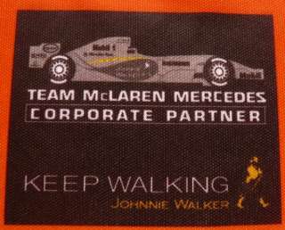 SHIRT McLaren Mercedes Team F1 Johnnie Walker JERSEY  