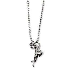  Designers Stainless Steel Panther Necklace Jewelry