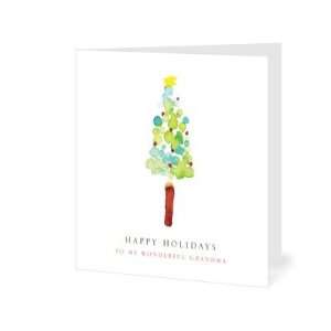  Christmas Greeting Cards   Happy Little Tree Grandma By 