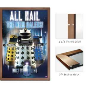   Framed Doctor Who All Hail The New Daleks Poster 5377