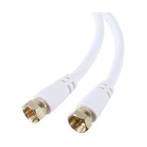  RG 59/U Coaxial Cable Assembly 3 ft. White Electronics