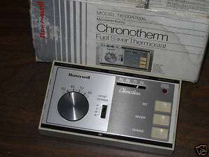 Honeywell T8100A1005 Chronotherm Fuel Saver Thermostat  