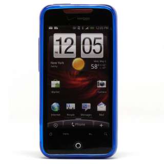 Blue Argyle Candy Skin Case Cover HTC Droid Incredible  