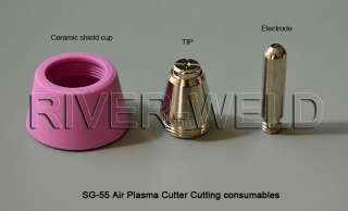 SG 55 AG 60 Plasma Cutter consumable TIP 40/50/60A 50pc  