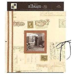  Travel Album 8x8 & 24 White Pages Die Cuts With View 