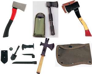 Camping Military Wilderness Style BackYard/Outdoor Axe, Hatchet, or 
