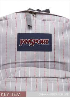 Jansport SUPER BREAK Backpack JS 43501J7XZ Grey Stripe  