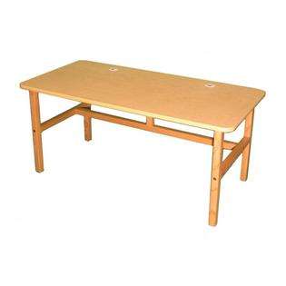 Wild Zoo Childrens Furniture Wild Zoo Side By Side Desk, Natural 