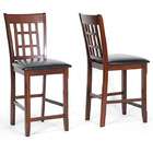  Amber Counter Height Stools (Set of 2)