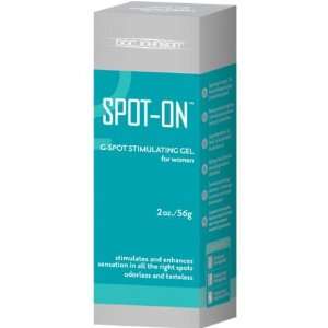 Spot on g spot stimulating gel for women   2 oz tube 