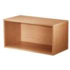 easily coordinate with your home decor this two sided cube features a 