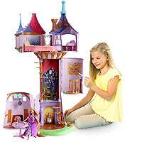 Disney Tangled Rapunzel Fairytale Tower   Mattel   