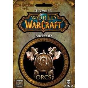  World of Warcraft Orcs Sticker Set Toys & Games