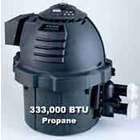 PENTAIR POOL PRODUCTS Maxitherm 333K BTU Propane Gas Pool Heater   Low 