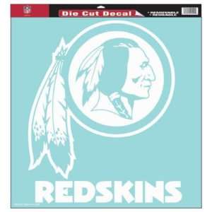  Washington Redskins NFL 18 X 18 Die Cut Decal: Sports 