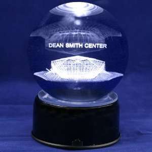   Tar Heels (UNC) Dean Smith Center 3D Laser Globe: Sports & Outdoors