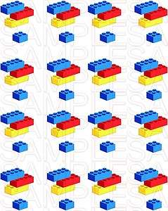 LEGO LEGOS WATERSLIDE DECALS KIDS BEDROOM DECOR  