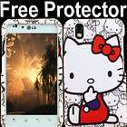   Protector for LG Marquee Optimus Black A Hello Kitty Cover Skin  